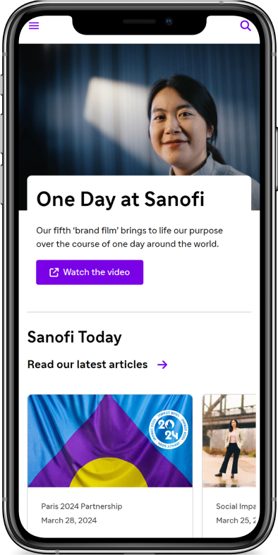 Sanofi Web Project